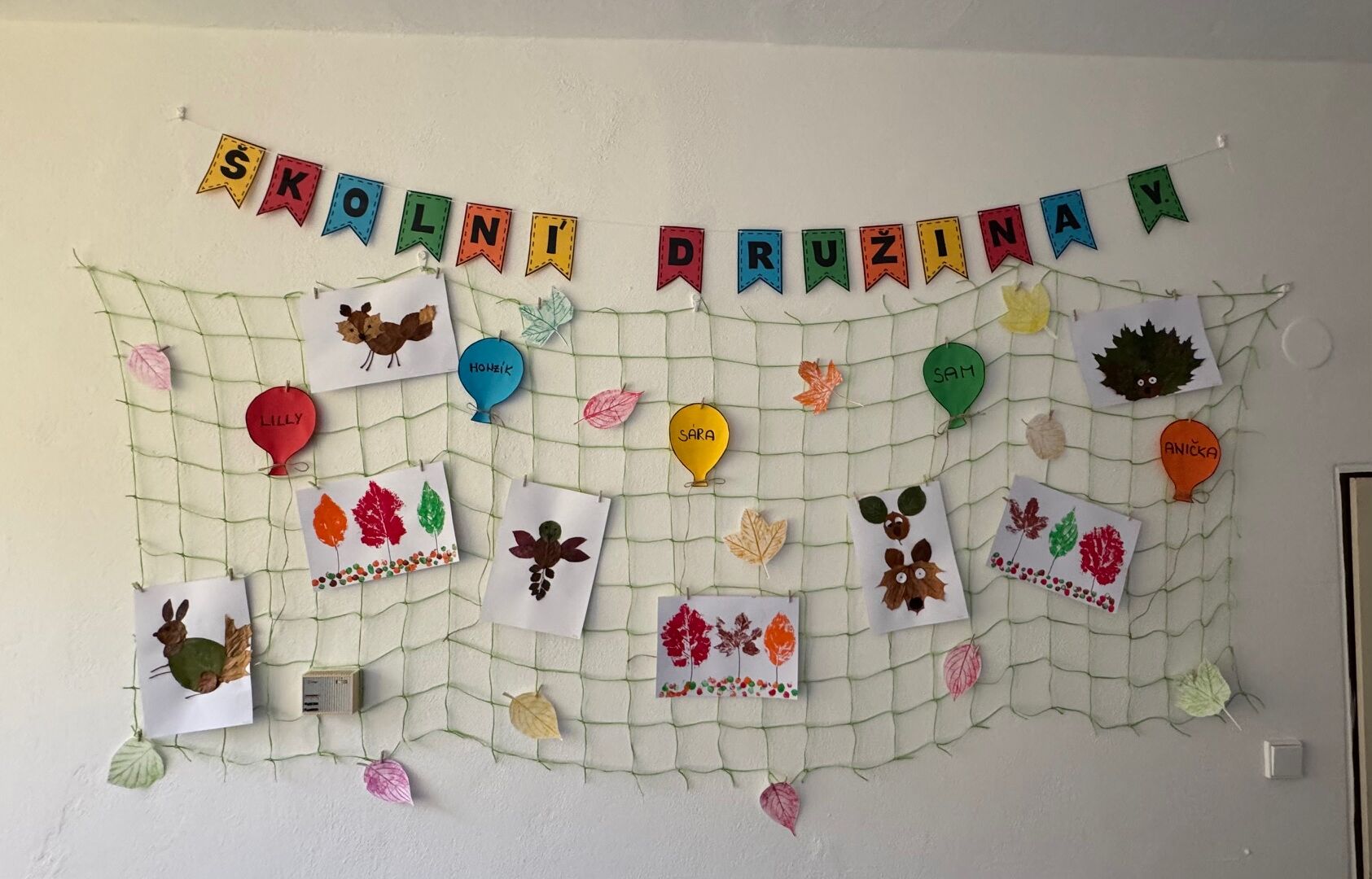 Zvířátka z listí 