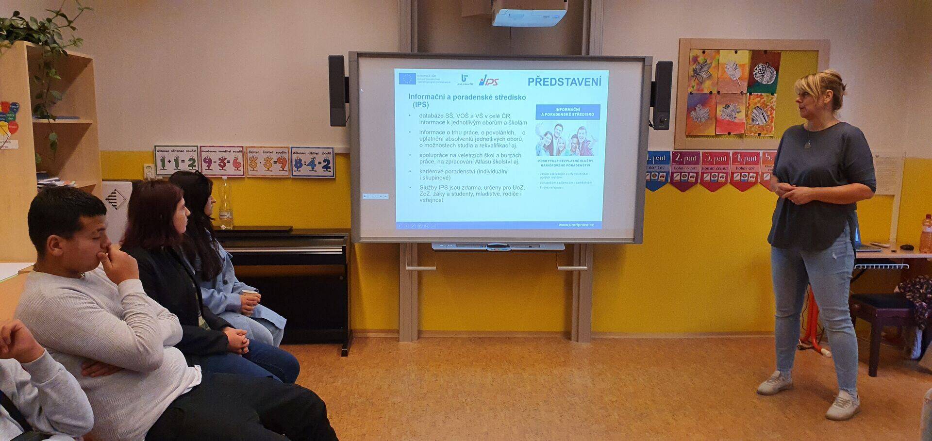 Fotografie Beseda pro vycházející - IPS ÚP