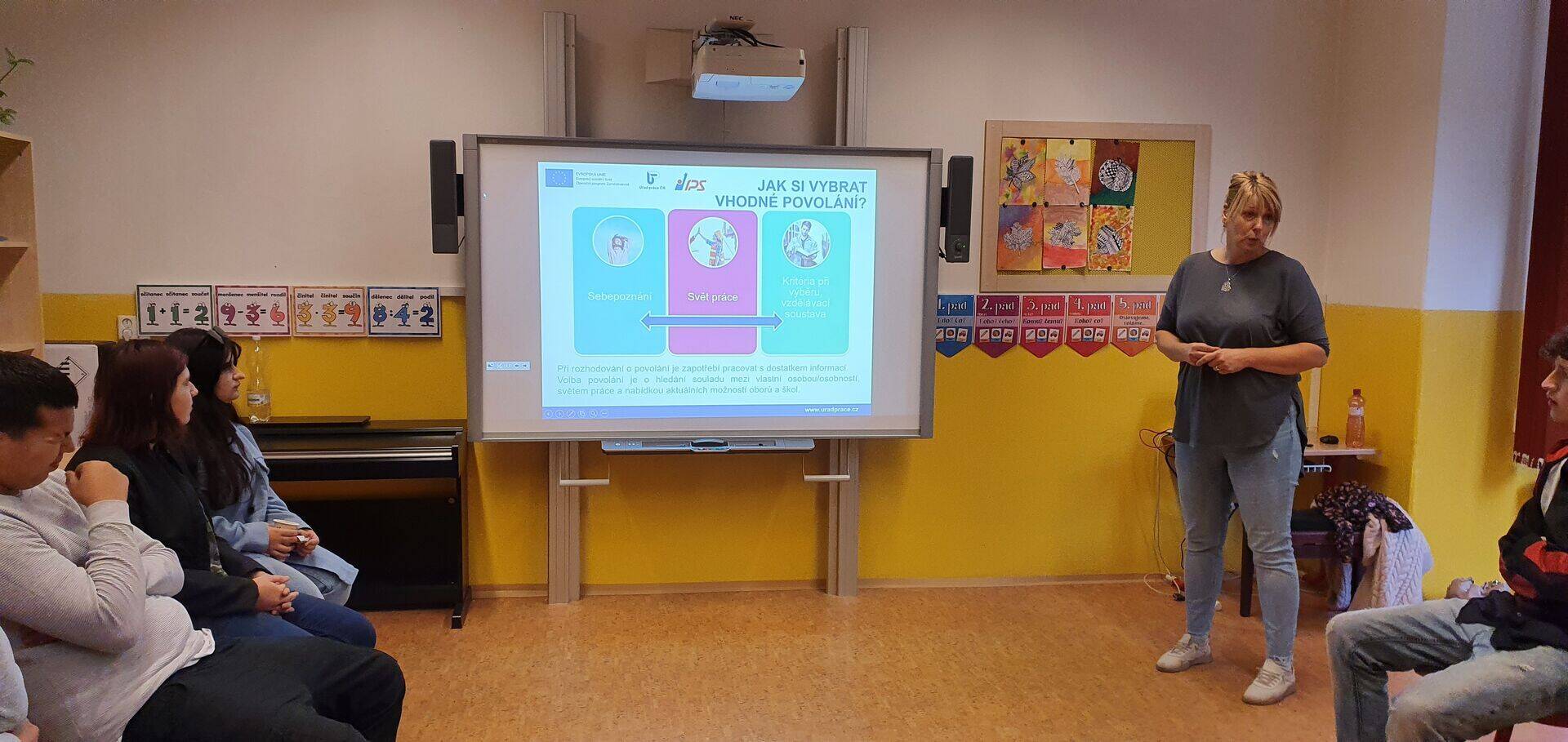 Fotografie Beseda pro vycházející - IPS ÚP