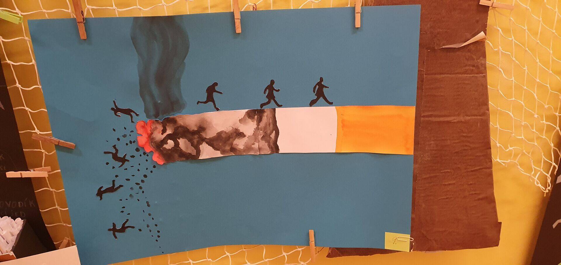 Fotografie Kampaň: Nikotin víc bere, než dává