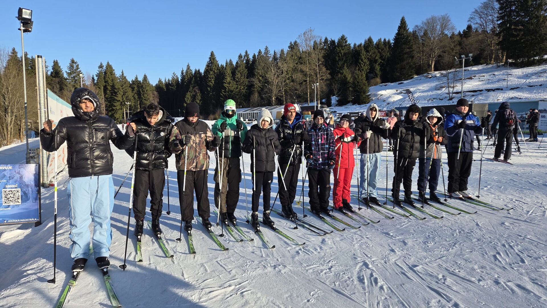 Lyžařský výcvik pokračuje na Bedřichově
