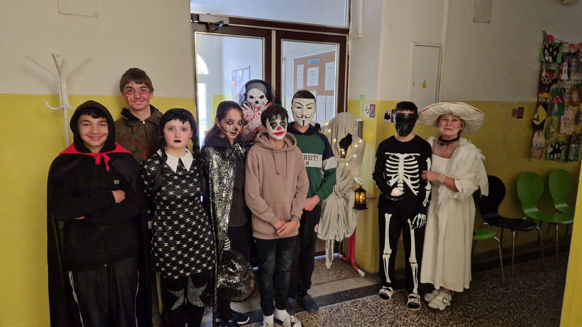 Halloween v sedmé třídě