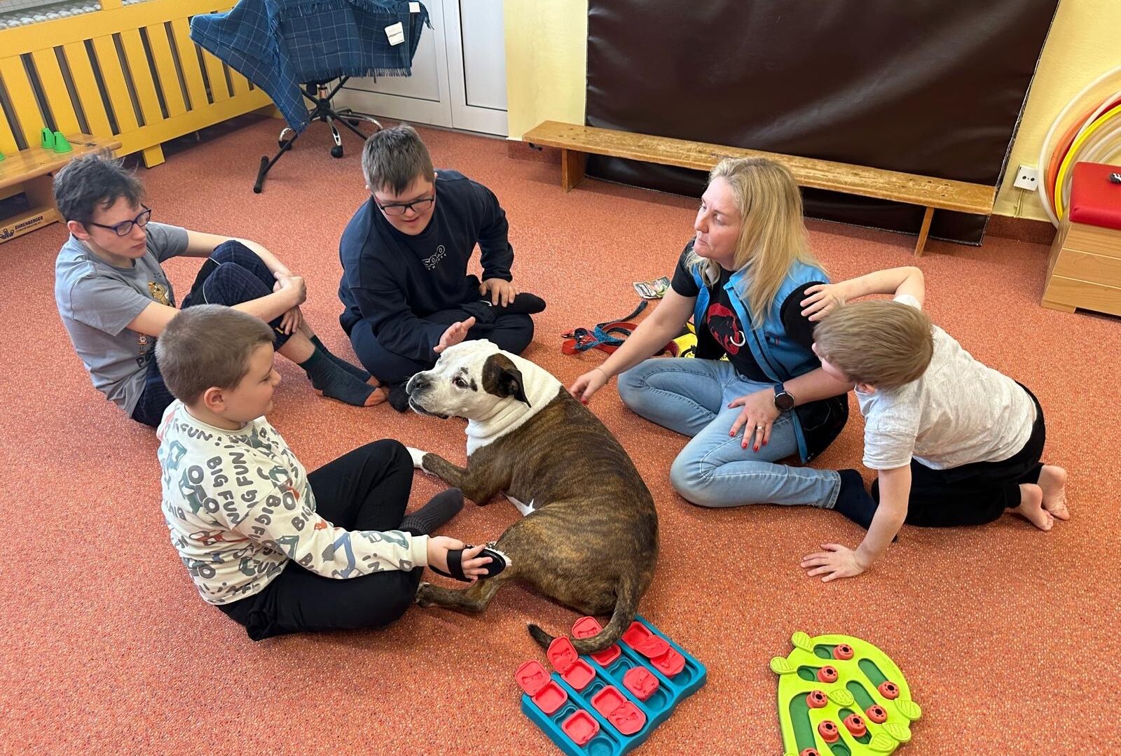 Canisterapie na Polní