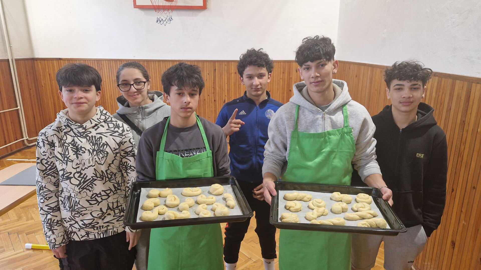 Upekli jsme pro třetí třídu a není to apríl