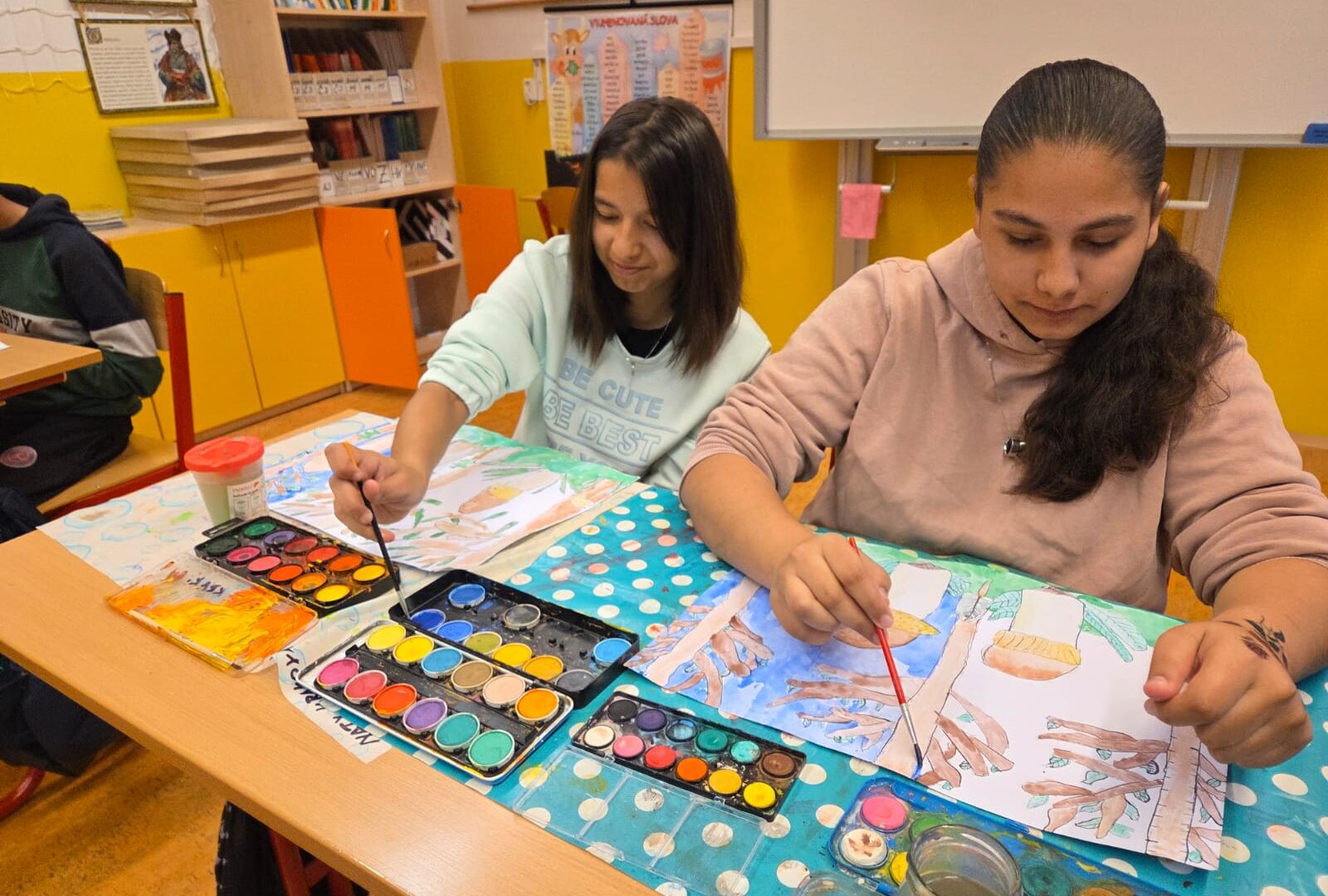 Výtvarná výchova na téma podzim