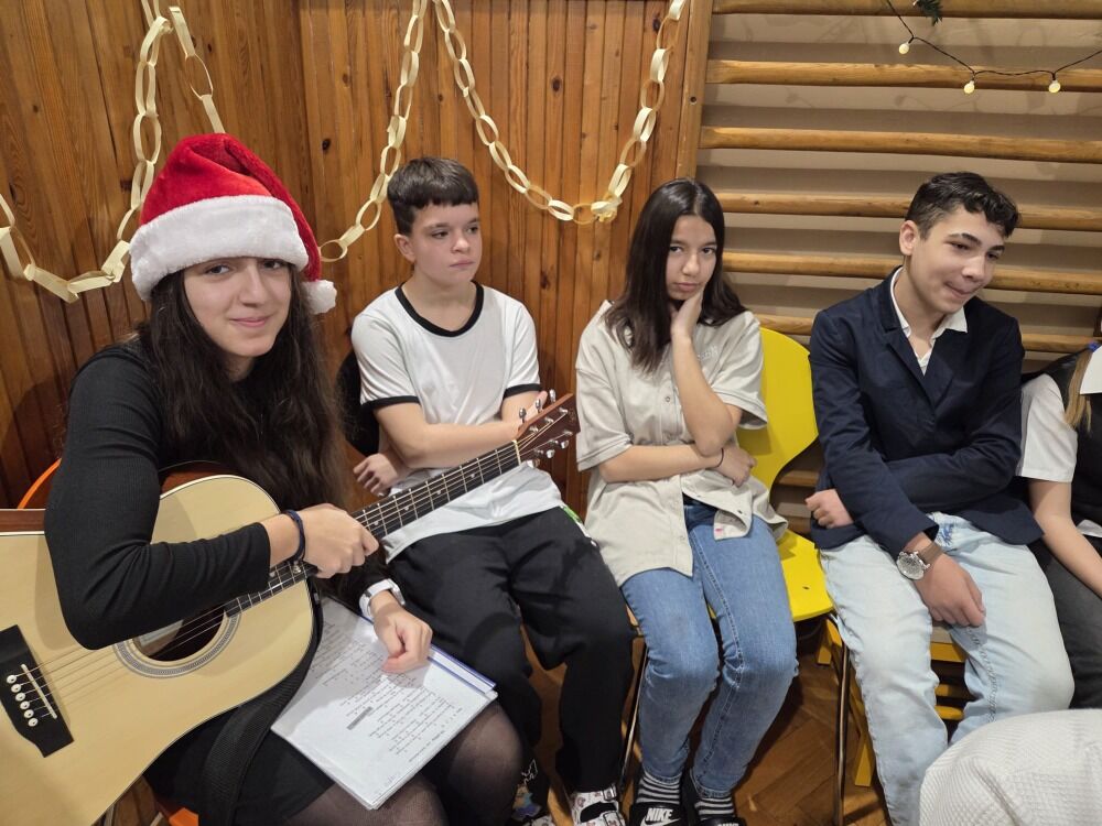 Vánoční besídka ve škole